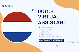 be your reliable dutch virtual assistant bilingual