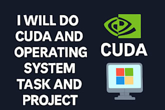 do cuda and operating system task and project