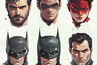 comic book illustration manga comic book illustration