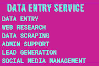 do data entry work in excel