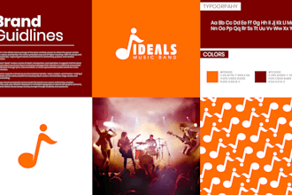 create your logo and brand identity guidelines