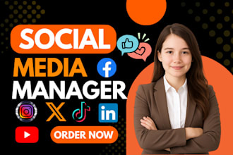 be your social media marketing manager, social media instagram content creator