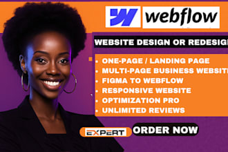 design webflow figma to webflow create webflow design webflow landingpage expert