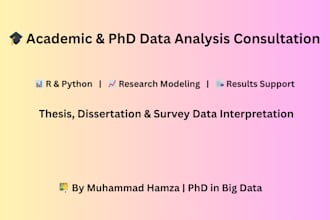 provide phd consultations for artificial intelligence and machine learning