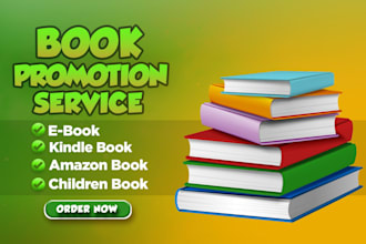 do organic amazon book promotion, kindle ebook  marketing