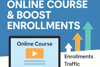 promote and market your online course to boost enrollment and sales