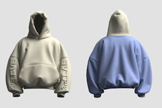 build 3d garment and clothing apparel with pattern and tech pack