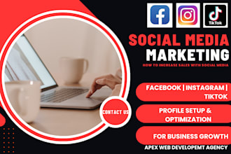 optimize your facebook, instagram, and tiktok profiles for growth