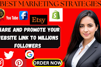 shoutout share promote website link to 120m UK USA tiktok twitter instagram