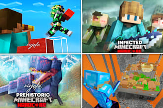 make the best minecraft thumbnails