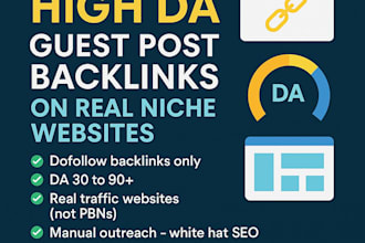 publish high da guest post backlinks on real niche websites