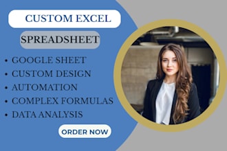 create custom excel spreadsheet and googlesheets,excel dashboard,with formulas