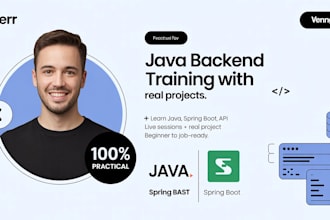 help you to master java backend development