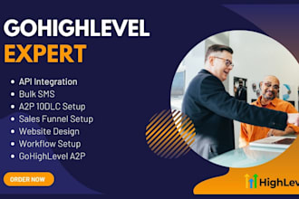build gohighlevel sales funnel, ai employee, a2p messaging, gohighlevel website