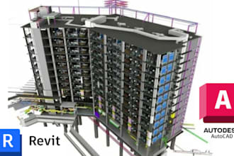 do revit 360 mep bim model design, mep drawing, hvac design, structural drawing