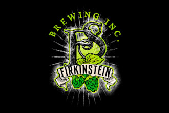 design pub beer brewery logo