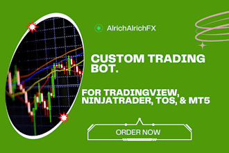 create trading bots for discord tradingview ninjatrader mt4,5 thinkorswim ib tws
