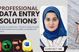 do bulk data entry and file conversion pdf to excel, word, pp