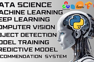 do machine learning using python deep learning generative ai llm pytorch opencv