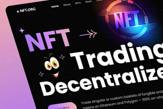 develop suitable nft website, staking or auction nft, nft marketplace, nft mint