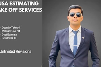 offer quantity takeoff, cost estimate, boq preparation