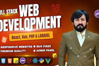 be your laravel developer, react front end, php laravel development, rest api