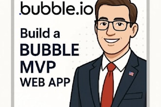 build custom social media platform app using bubbleio no code build mvp web app