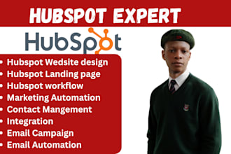 develop custom hubspot website hubspot landing pages hubspot crm blog websites