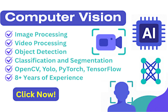 do computer vision, images and video processing, deep learning in python
