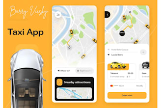 develop taxi booking app uber clone app rideshare app carpooling turo gojek app