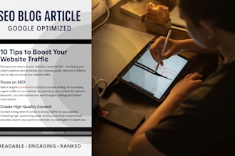 create SEO blog content that drives traffic to your website
