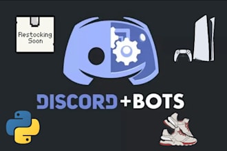 create a discord bot for restocks