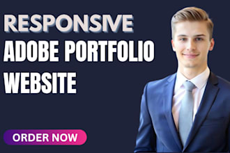 modern adobe xd portfolio website UI UX design pro  custom