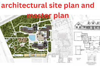 do architectural site plan and master plan