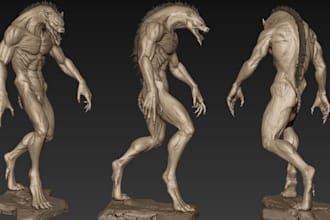 fix 3d nsfw creature character, vrm avatar, ue5 humanoid model,glb,rig3d