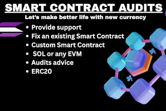 develop a secure solana custom smart contract for blockchain