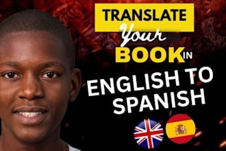 professionally translate your book from english to spanish