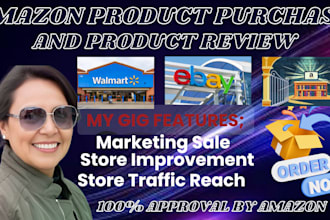 do amazon ebay walmart esty product purchase  product review and ordering