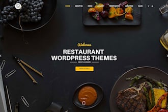 create restaurant website catering cafe food truck website