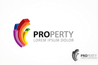 design version inventive property services logo
