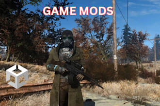 be your modder, create mod game for skyrim spaceship fallout 4 unity game mod
