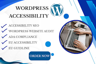 do wordpress site accessibility optimization for ada compliance,wordpress audit
