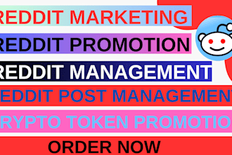 do reddit post management for crypto memecoin token ecommerce business website