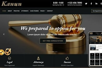 design law firm attorney lawyer attorney website wix redesign wordpress website