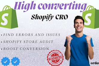 do store audit cro boost shopify sale conversion rate optimization website audit