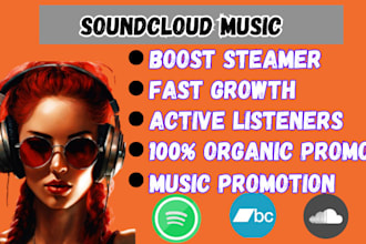 soundcloud music, promotion, organic music, viral soundcloud, soundcloud stream