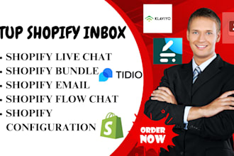 setup shopify inbox gorgais tidio zendesk shopify email flow