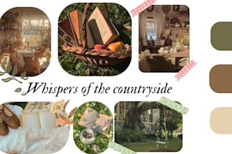 create a custom moodboard for your aesthetic, or inspiration