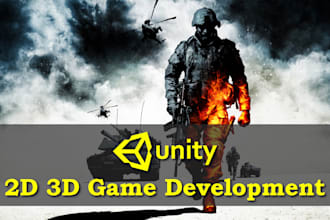 do unity game development gameplay ui ux design app design game asset unity 3d