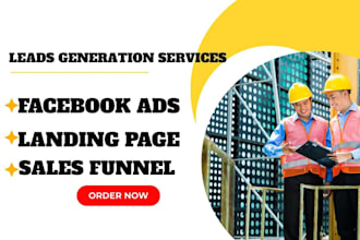 generate leads  appliance repair plumbing construction roofing via facebook ads